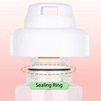 2-in-1 Portable Water Bottle with Storage Food and Water Container