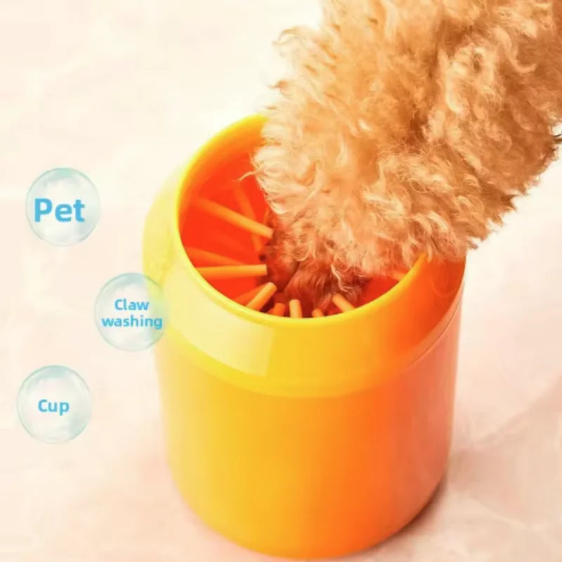 Portable Soft Silicone Paw Cleaner Cup