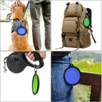 Collapsible silicone travel bowl